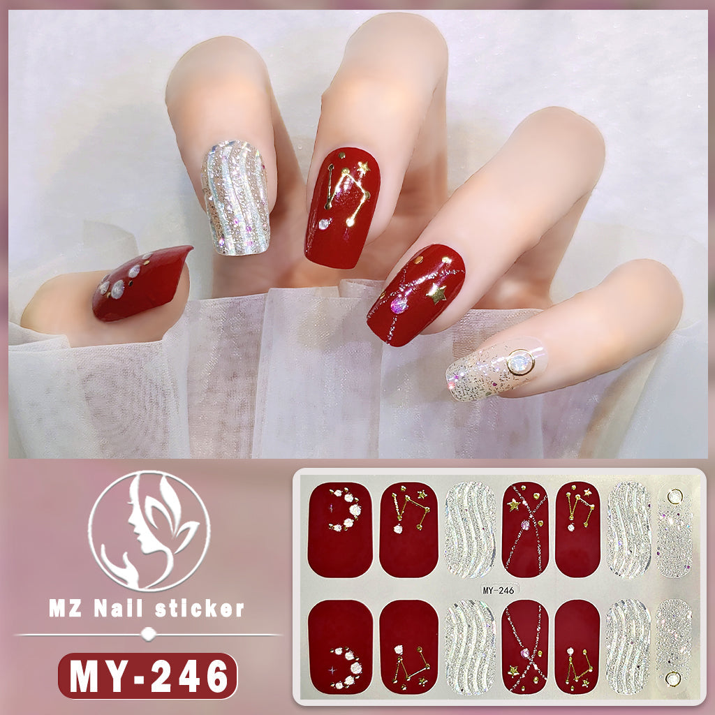 Nail Stickers β Pack of 16 Nails Sticker