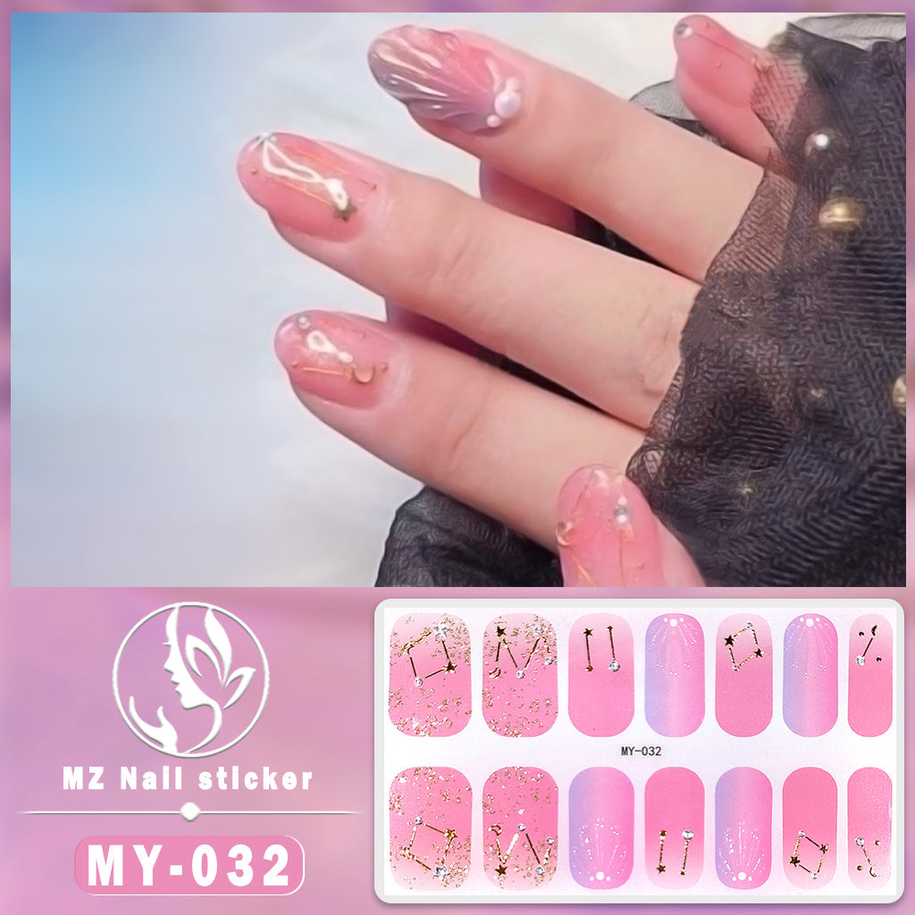 Nail Stickers β Pack of 16 Nails Sticker
