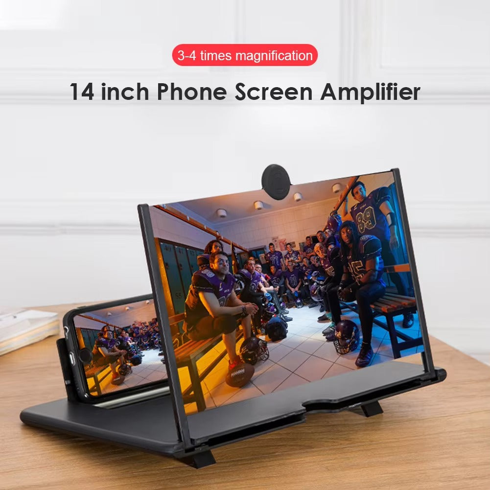 Screen Magnifier Amplifier Phone Holder Projector for All Smartphones