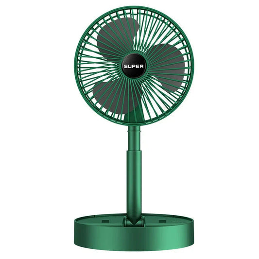 Mini Portable Telescopic Folding Fan (Rechargeable)
