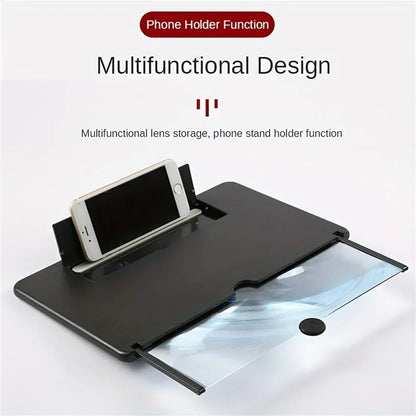 Screen Magnifier Amplifier Phone Holder Projector for All Smartphones