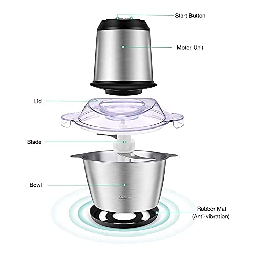 Electric Meat Grinder Multi Function Stainless Steel